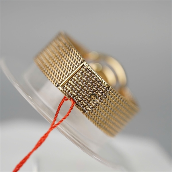 Đồng hồ Chopard mặt tròn đính đá dây vàng (203692) (HC) +