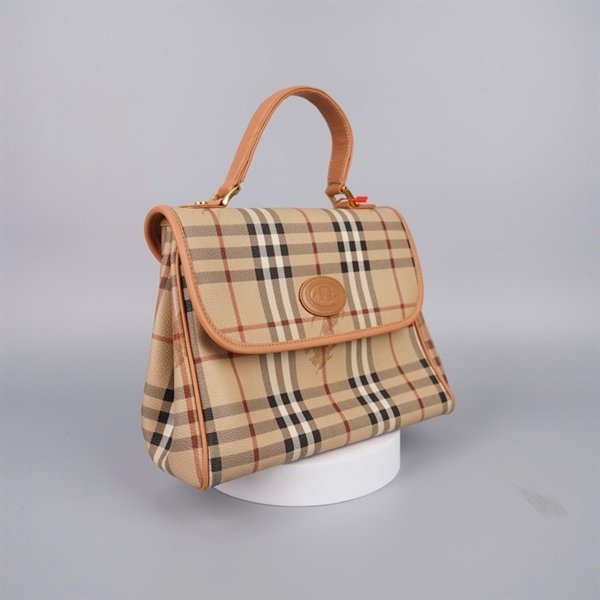 Túi BBR ô vuông vàng sz25 +