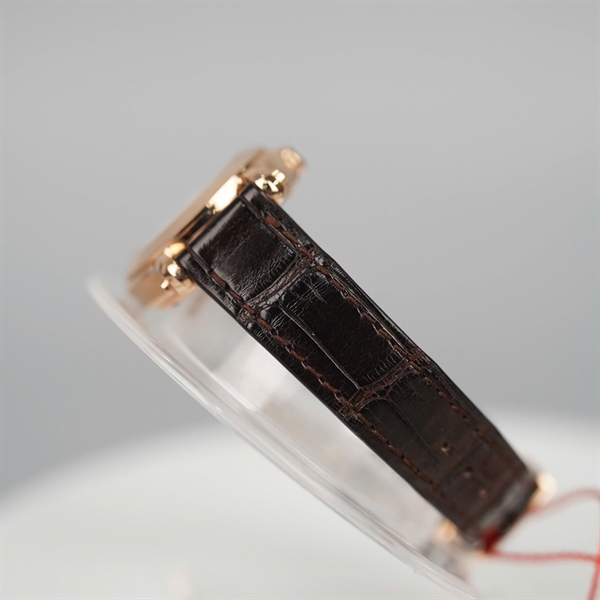 Đồng hồ Chopard mặt tròn quai đen (1895657) sz28 (HC) +