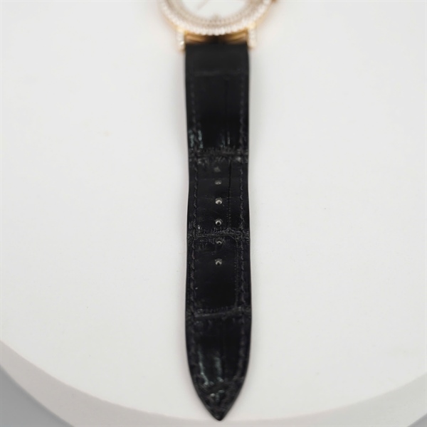 Đồng hồ Chopard mặt tròn dây đen (604676) sz34 (HC) +