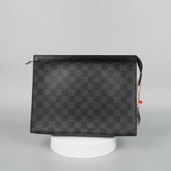 Túi LV Clutch ô vuông sz26 KG+