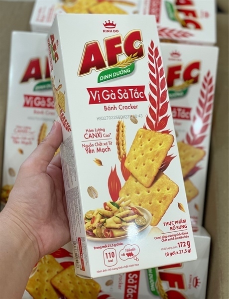 BÁNH AFC GÀ SẢ TẮC 172G
