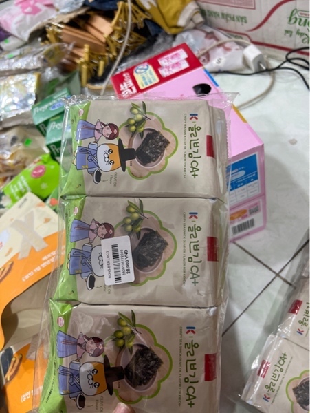 Ottermong rong biển olive 4,5G x 3 gói