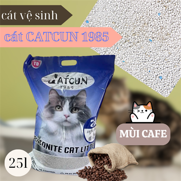 CÁT VỆ SINH JUNE CAT 1985 (25L)
