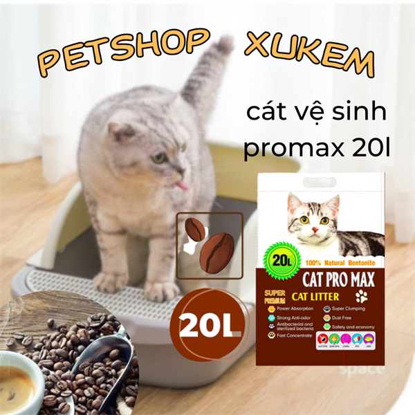 CÁT VỆ SINH CATPROMAX (20L)
