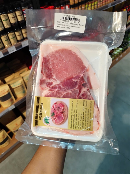 Cốt lết heo Brazil 300g - Pork loin (Frozen pork)