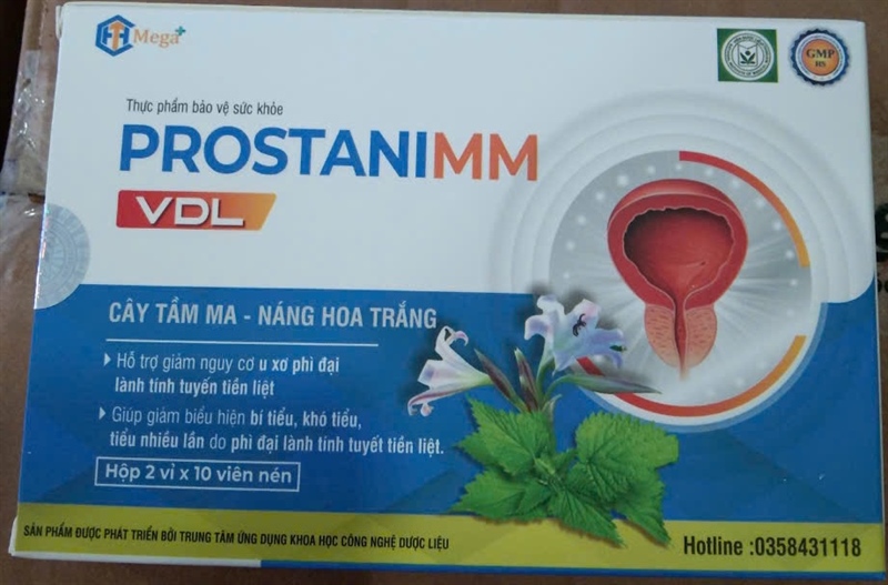 Prostanimm VDL (Hộp 2 vỉ x 10 viên) - HTC Mega