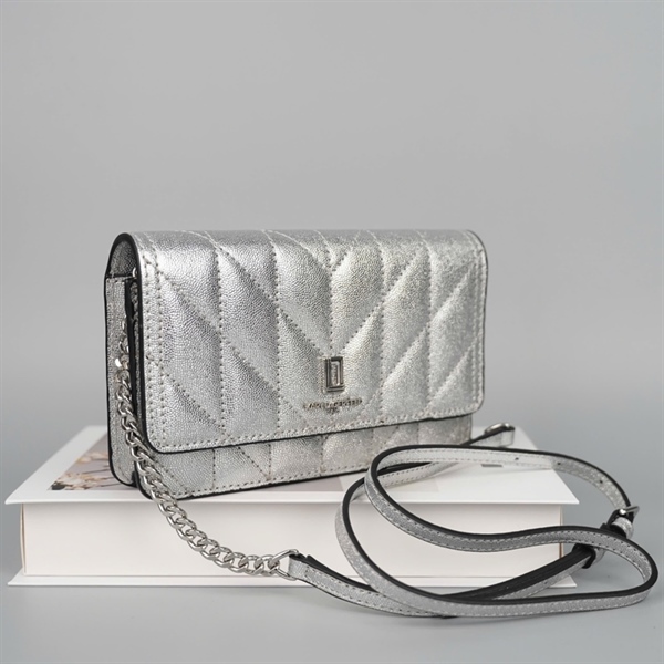 Túi Karl Lagerfeld màu bạc sz19 (PN) +