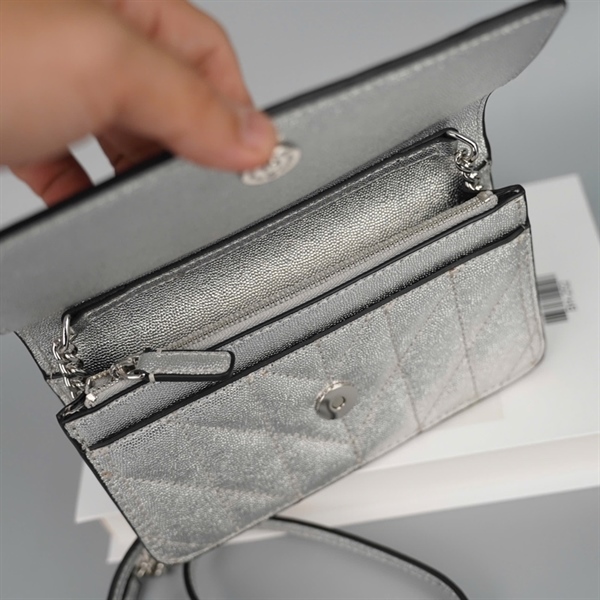 Túi Karl Lagerfeld màu bạc sz19 (PN) +