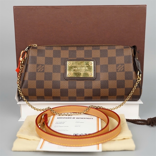 Túi LV kẹp nách ô vuông (DU2110) sz24 KG+