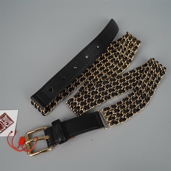 Thắt lưng D&G đen bản 3cm x 90cm KG+