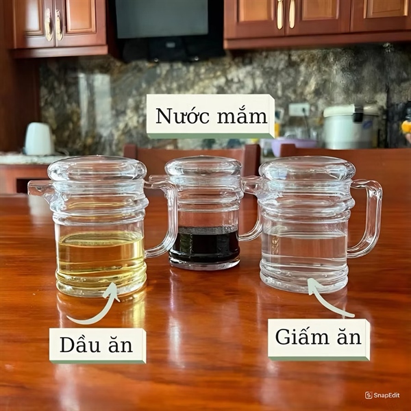 Lọ đựng dầu, giấm ăn, nước mắm Việt Nhật