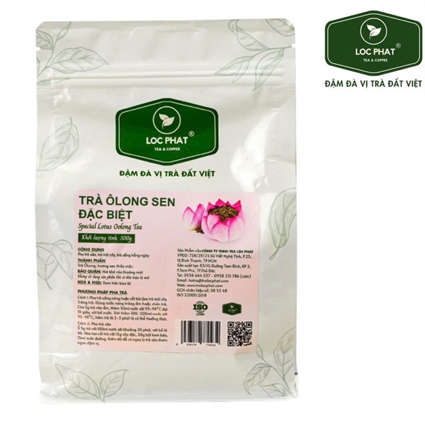 Trà Olong sen đặc biệt Lộc Phát 500g