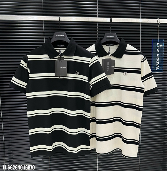 ÁO PoLo kẻ đính Logo DG 662640