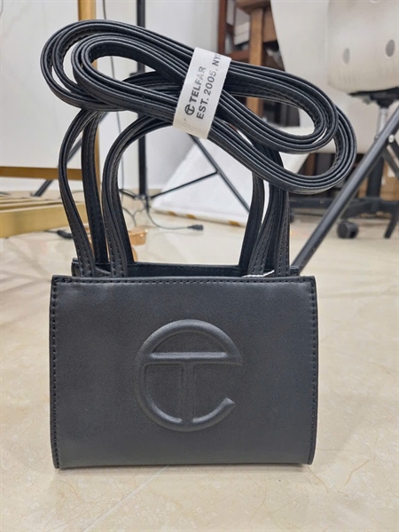 Túi xách Telfar đen sz16 (PN) +