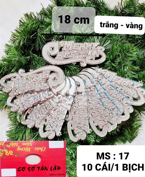 TL.NO017 - CHỮ MERRY SỐ 2