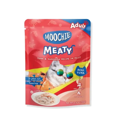 Pate Mèo Moochie - Cá Ngừ & Thanh Cua