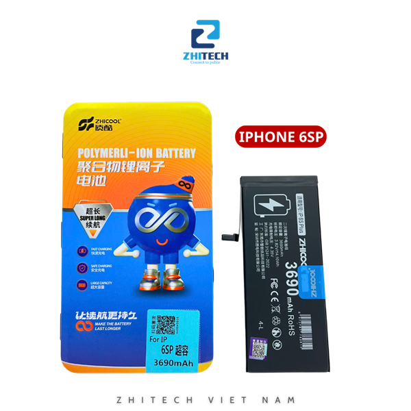 Pin Zhicool DLC IP 6SP
