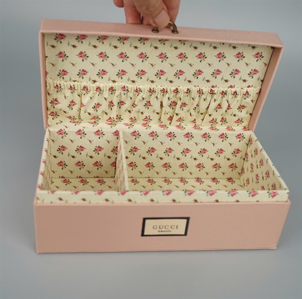 Túi cốp Gucci hồng sz22 KG+