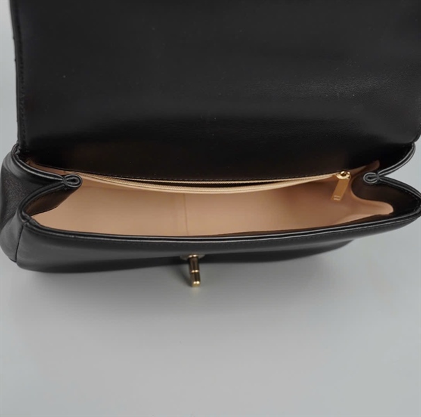 Túi Chanel handle đen (23911474) sz23 (HC)+