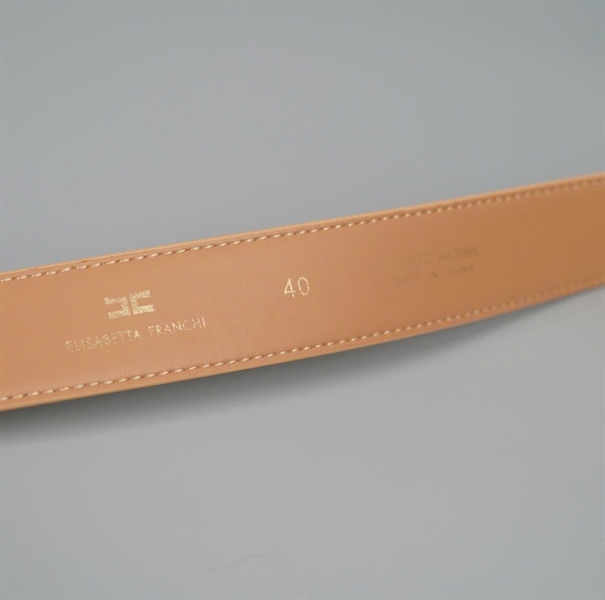 Thắt lưng Elisabetta Franchi màu nude (PN) +
