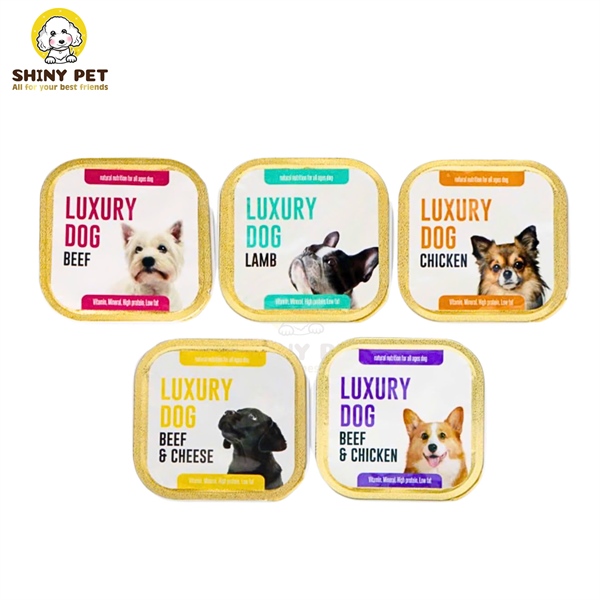 PATE LUXURY BÒ VÀ GÀ CHO CÚN