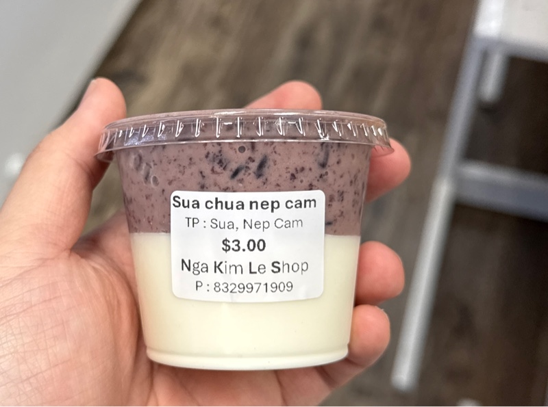 Sữa Chua Nếp Cẩm