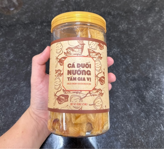 Cá Đuối Nướng Tẩm Gia Vị