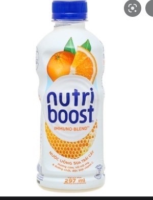 NƯỚC UỐNG SỮA TRÁI CÂY NUTRIBOOD HƯƠNG DÂU + CHAI 300ML LẺ 10K