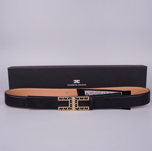 Thắt lưng Elisabetta Franchi màu đen (PN) +