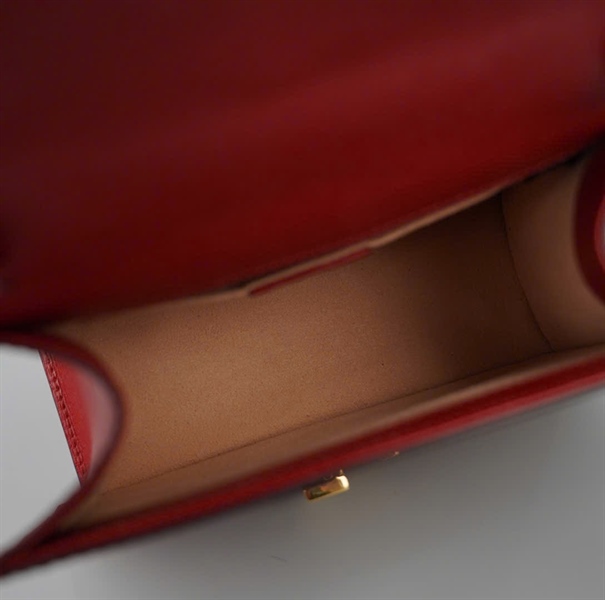 Túi GG Sylvie đỏ kèm 2 strap (A032025195) sz20 +