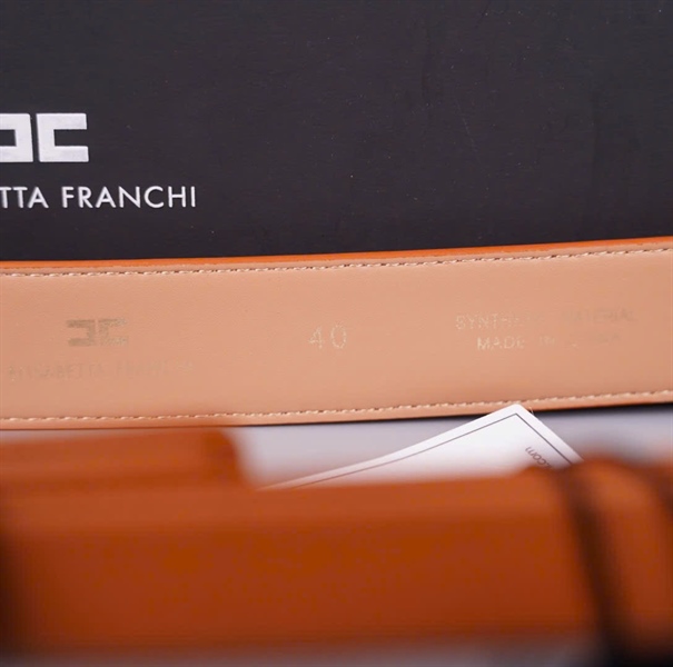 Thắt lưng Elisabetta Franchi màu nâu (PN) +