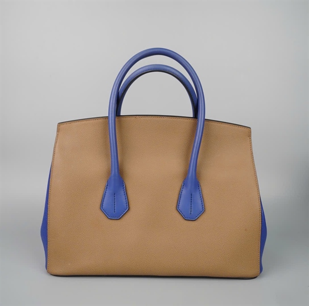 Túi Bally nâu phối xanh sz34 KG +