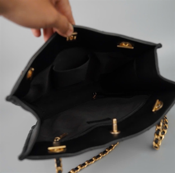 Túi Chanel Tote đen (31300686) sz30 KG +