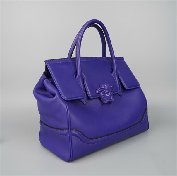 Túi Versace xanh có lót form sz30 KG +