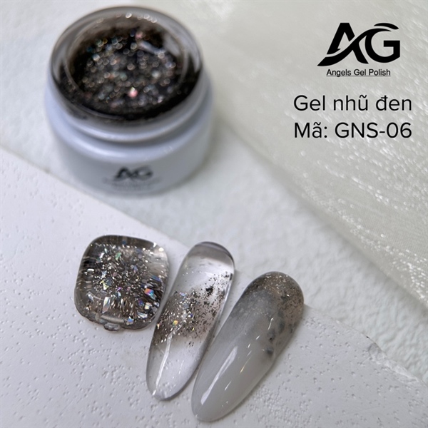 Gel nhũ bạch kim , gel nhũ kẻ viền Angels