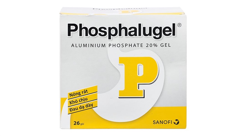 Phosphalugel sanofi (hộp/26gói/20gram)