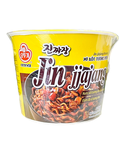 Mì tô Jin jjajang xốt tương đen Ottogi 115g