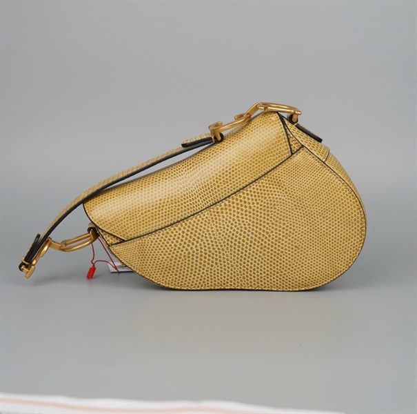 Túi Dior Saddle màu vàng (02-MA-0179) (LN) KG+