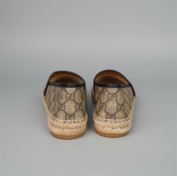 Giày GG con ong xám sz37.5 đế cối