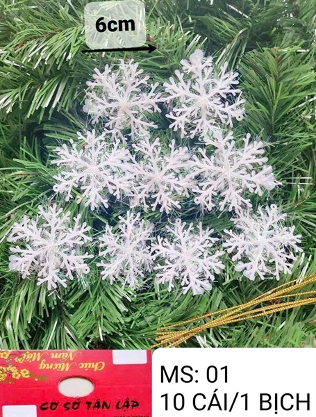 Bông tuyết 6cm