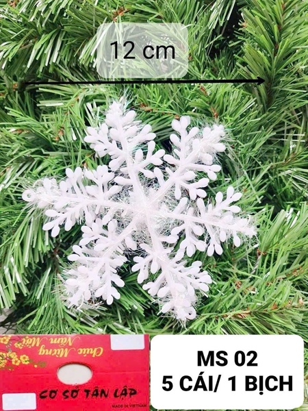 Bông tuyết 12cm