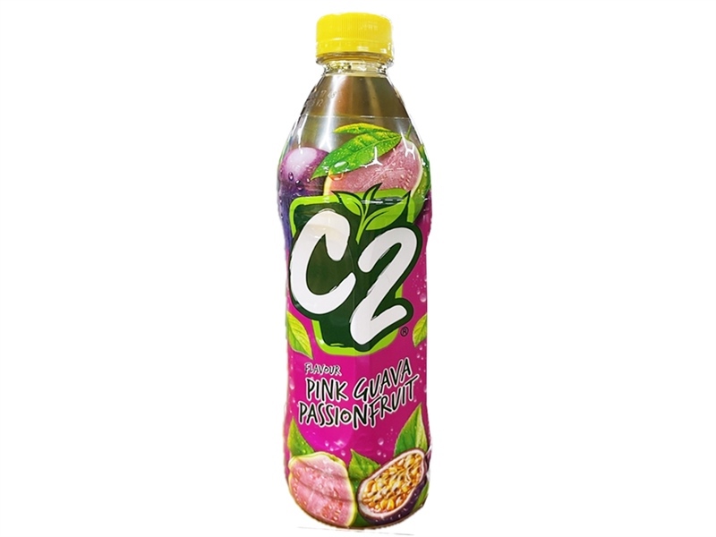 Trà Xanh C2 Ổi Hồng Chanh Dây 455ml