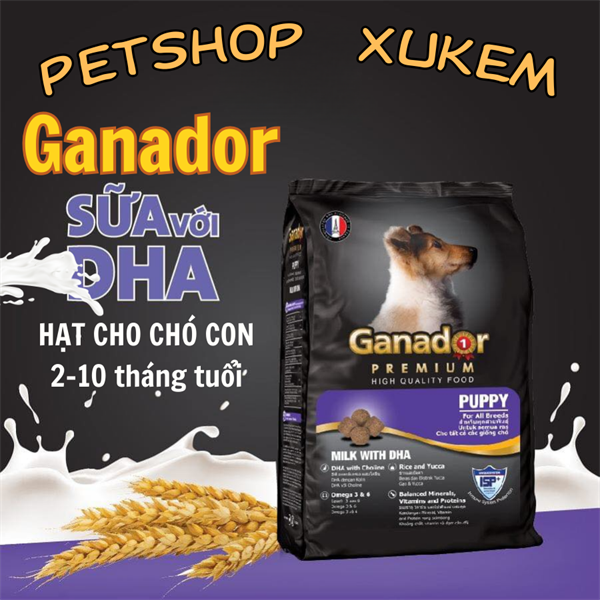 Hạt cho chó Ganador puppy