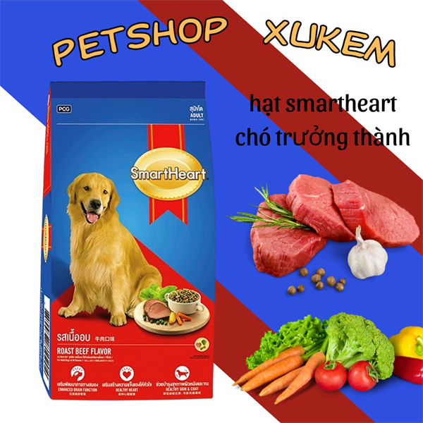 Hạt cho chó Smartheart aduilt chó trưởng thành