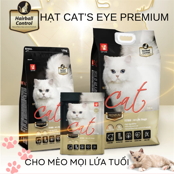 Hạt cho mèo Cat's eye premium mèo mọi lứa tuổi