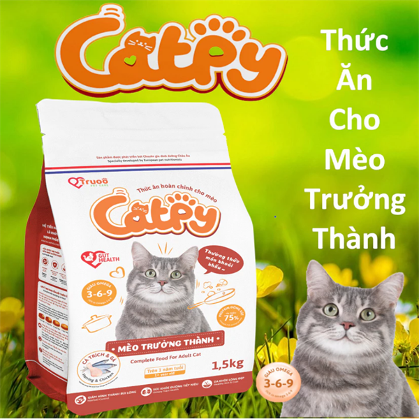 Hạt cho mèo Catpy