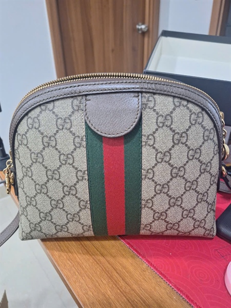 Túi GG Ophidia xám (686628) sz22 +