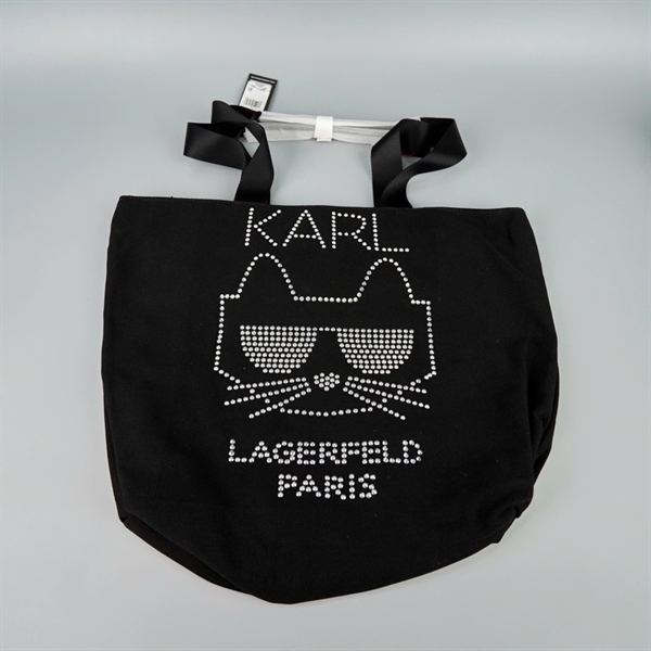 Túi Karl Lagerfeld đen hình mèo (PN)+