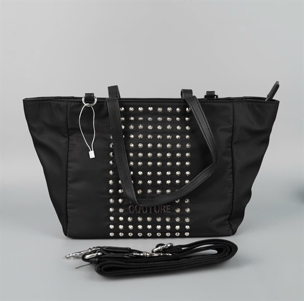 Túi Versace đen đính đá sz26 (PN) +